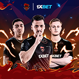 1xBet, Sangal Esports'un resmi iş ortağıdır
